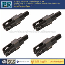 Nanjing precision cnc machining black abs forks